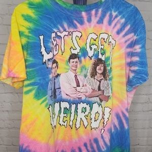 Tie Die WORKAHOLICS Graphic Tee